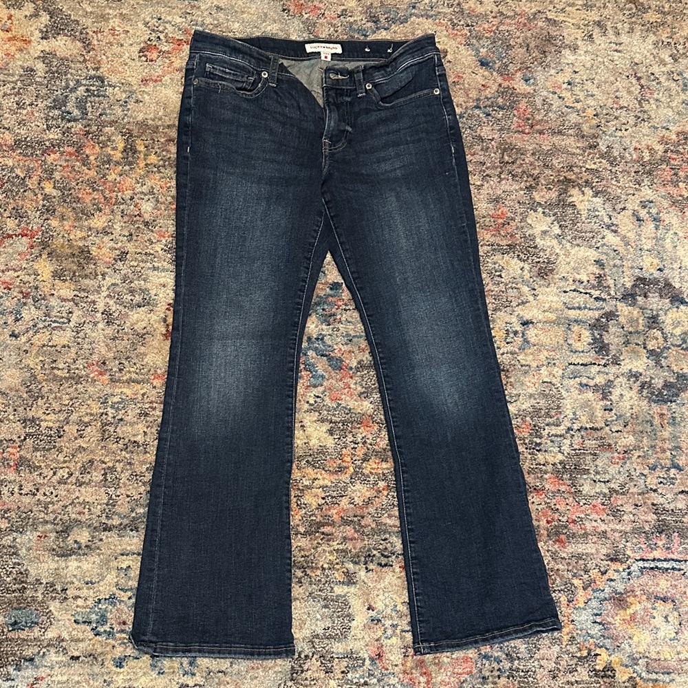 Lucky Brand Dark Blue Flare Jeans